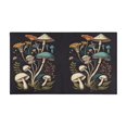 thumbnail image 2 of Charming 2-Piece Red Mushroom Kitchen Rugs & Mats - Non-Slip, Cushioned - Ideal Boho Addition for Kitchen, Sink, Laundry, Bathroom - Unique Home Decor, Sizes 17x30 & 17x47 inches, 2 of 7
