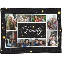 Customizable Blanket for Sister Customized Blankets with Photos Text Personalized Picture Collages Throw Blankets Gift for Men Valentines Day Decor Souvenirs Birthday
