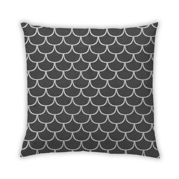 Ahgly Company Outdoor Square Contemporary Throw Pillow, 18 inch by 18 inch