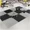 Black-Grey, variant on 20 Piece Puzzle Fitness Mat Double Sided Interlocking Foam Floor Mat EVA Non Slip Mat Suitable for Yoga and Fitness Equipment