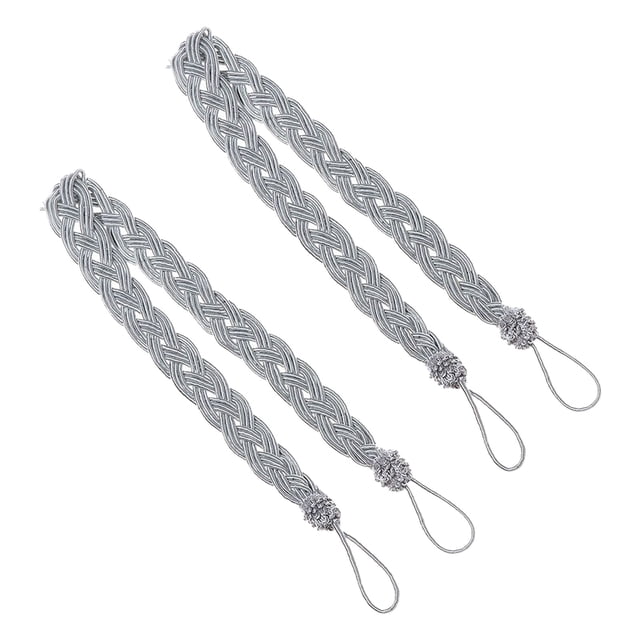 Less Than 5 Curtain 2Pcs Creative Chinese Knot Curtain Strap Precision Braided Curtain Strap Strap Rope Strap Strap