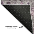 thumbnail image 5 of Addison Rugs Mayfield Premium Machine Washable Transitional Global Purple Rectangle Rug, 8' x 10', 5 of 6