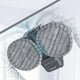 thumbnail image 4 of Paquete de 2 filtros HEPA de repuesto FlkwoH para aspiradora inalámbrica Dyson V12 Detect Slim Absolute Extra/Total Clean/Fluffy 971517-01, 4 of 5