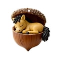 thumbnail image 1 of Árbol de Navidad Decoración 10cm Bosque Animales Colgante Regalo de Vacaciones Regalos Del Amante de la Naturaleza, 1 of 6