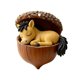 thumbnail image 2 of Adorno navideño de animales del bosque | Colgante de decoración navideña de 10 cm | Adorno de criaturas del bosque para decorar el árbol | Regalo festivo para la decoración navideña del hogar, 2 of 6