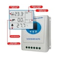 thumbnail image 4 of MPPT Solar Char Controller 120/150A Dual USB 12V 24V 36V 48V Auto Solar Cell Panel Charr Regulator Lead-acid/Lithium Battery, 4 of 7