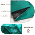thumbnail image 6 of Round Rugs 5Ft, Green Rose Round Area Rug Washable Indoor Throw Carpet, Elegance Fantasy Flowers Romantic Soft Non Slip Circle Rug for Cabinet Bathroom Home Decor Aesthetic, 6 of 8