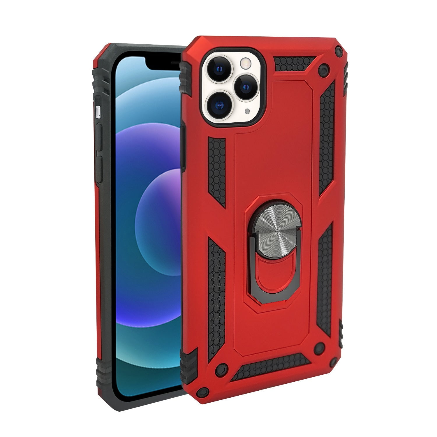 iPhone 11 Pro Case HeavyDuty, Ring Holder