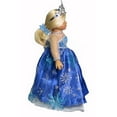 thumbnail image 2 of Snow Queen Royal Blue Gown Dress for 18-Inch Dolls | Dolls Clothes, 2 of 4
