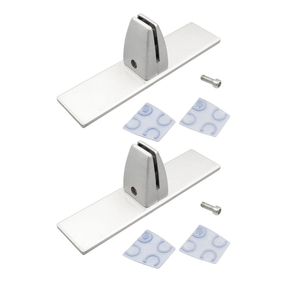 Zeiwohndc Fireplaces Screen Holder Metal Brackets For Stable No Drill Installation