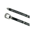 thumbnail image 2 of CTM  Cross Concho Western Rhinestone Belt (Women), 2 of 3