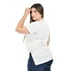 thumbnail image 3 of Blusa asimetrica Roman Fashion Tallas Extras 014 Blanco 40, 3 of 5