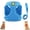 Blue, variant on Cat Harness and Leash, Retractable Cat Leash, Breathable Adjustable Vest Harnesses with Reflective Strip, Step-in Design & Night Safety