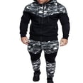 thumbnail image 1 of CNKOO Men‘s Athletic Tracksuit Sets Full Zip Jogging Sweatsuit Activewear, 1 of 6