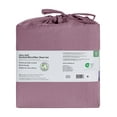 thumbnail image 6 of (2 pack) Mainstays Washed Ultra Soft Microfiber Bed Sheet Set, Full, Lilac Bloom, 4 Piece, 6 of 16