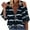 Navy, variant on DailyTrove Women's Tie-Dye Cold-Shoulder Top - Short Sleeve Casual Blouse, Vibrant for Beach & Gatherings