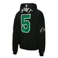 thumbnail image 3 of Unisex Mitchell & Ness Kevin Garnett Black Boston Celtics Hardwood Classics Maxxed Out Full-Zip Hoodie, 3 of 7
