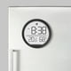 thumbnail image 1 of Reloj despertador digital con monitor de temperatura y humedad | Reloj de pared electrónico silencioso para el hogar y la cocina | Termómetro e higrómetro para interiores, 1 of 7