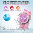 thumbnail image 3 of Reloj digital para niños, reloj deportivo de dibujos animados en 3D para niños y niñas de 3 a 10 años, hora y fecha, 3 of 4