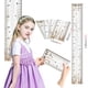 thumbnail image 2 of Regla de madera para medir el crecimiento | Adhesivo para medir la altura de los niños | Regla decorativa de pared para la habitación infantil | Juego de 4 piezas con cinta métrica, 2 of 9