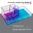 thumbnail image 3 of Simplify 8 Section Cosmetic and Jewelry Holder Makeup Organizer in Ombre, 3 of 8