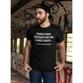 thumbnail image 2 of People Who Tolerate Me Men T-Shirt, Male 3X-Large, 2 of 4