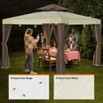 thumbnail image 7 of Phonjoroo Patio Gazebo Tent 10x10 ft, Outdoor Canopy Shelter, 7 of 7