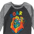 thumbnail image 3 of The Lion King - Mufasa & Simba - Roar - Toddler & Youth Raglan Graphic T-Shirt, 3 of 6