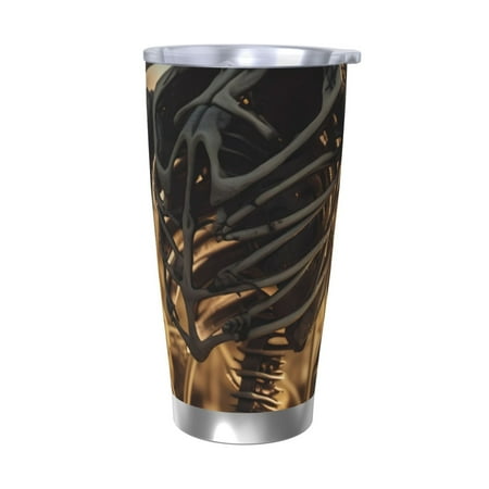 

Bingfone Skull Butterfly Sunflower for 20 Oz Stainless Steel Travel Mug Double Wall Water Coffee Cup for Home Office Outdoor Works Great for Ice Drinks and Hot Beverage-Without Straw