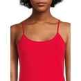 thumbnail image 3 of Time and Tru Women's Cami with Adjustable Straps, 5 Pack, Sizes XS-XXXL, 3 of 5