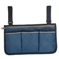 thumbnail image 1 of Bolsa de almacenamiento de ruedas Colcomx accesorio de movilidad múltiples bolsillos azul, 1 of 8