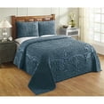 thumbnail image 1 of Better Trends BSTRDOTL Better Trends Trevor Collection 100% Cotton Full/Double Bedspread Set in Teal, 1 of 1