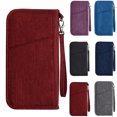 thumbnail image 2 of Card Wallet Fashion Multipurpose Portable Card Holder Clutch Wallet for Travel, 2 of 8