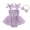 Purple, variant on Svuitmsl Newborn First Birthday Cake Smash Outfit Baby Girl Summer Dot Tulle Romper Dress Baby Girls Photoshoot Outfits Strap Tie-Up Smocked Tutu Dress Princess Party Dress Headband