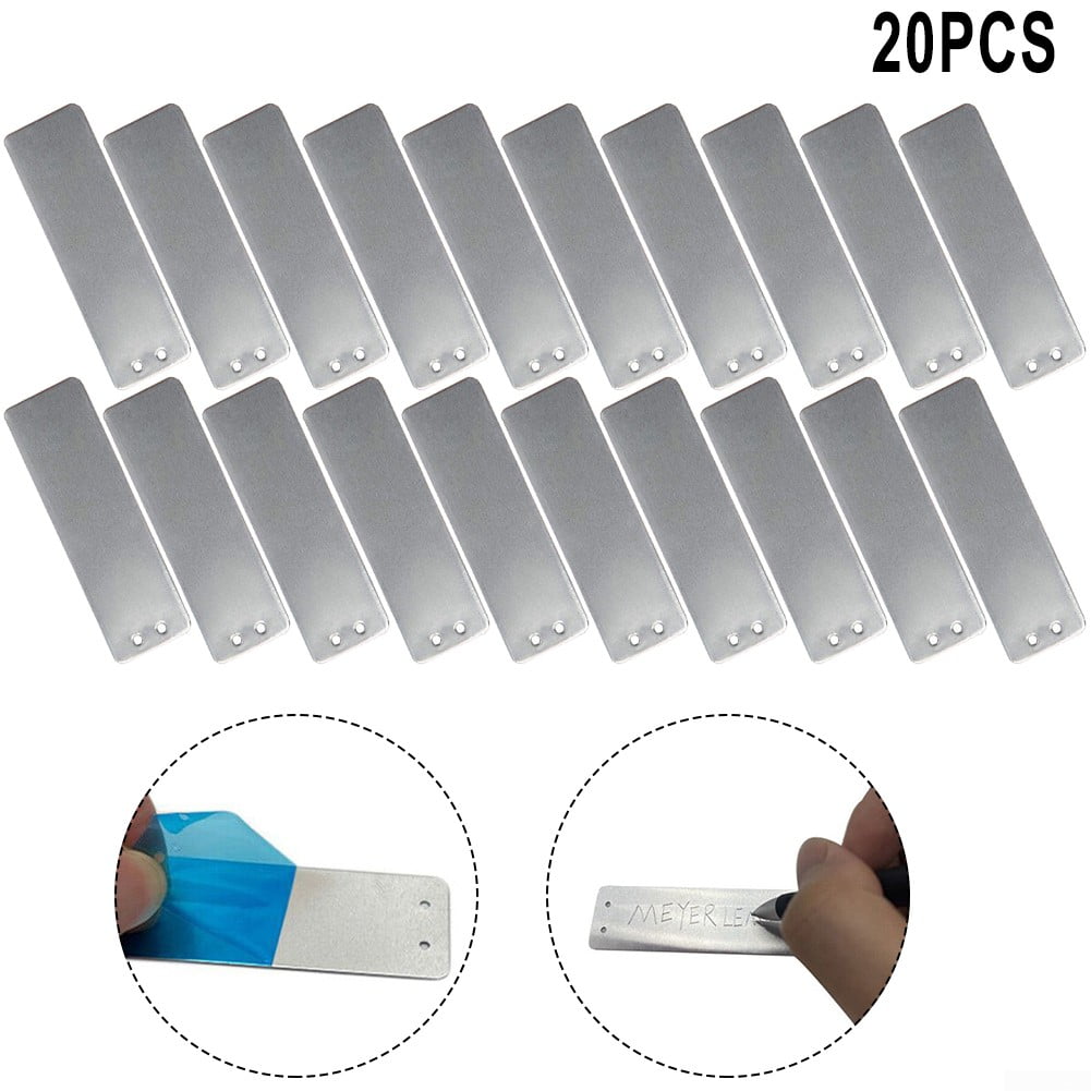 Aluminum Plant Labels Double Sided Metal Labels Tree ID Tags Durable Waterproof