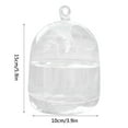 thumbnail image 3 of Warehouse Clearance! Desk Hanging Fish Tank, Creative Glass Planter Vase Holder Glass Ornament, Clear Plant Terrarium for Betta Fish Home Decor Clearance Sales, 3 of 7
