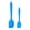 Blue, variant on 2pcs Kitchen Cooking Silicone Spatula Set Heat Resistant Turner Scraper Cooking Baking Utensils Orange