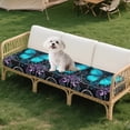 thumbnail image 7 of Xoenoiee Butterfly Flower Pattern Stretch Individual Chair Couch Cushion Cover Sofa Cushion Furniture Protector Sofa slipcover Soft Flexibility with Elastic Bottom, 7 of 7