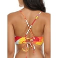 thumbnail image 6 of RELLECIGA Women's Strappy Triangle Bikini Top for Women, 6 of 9