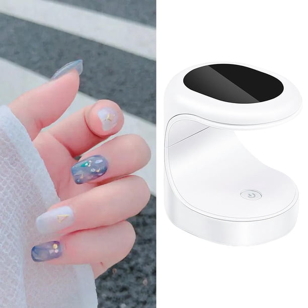 de uñas portátil LED Lámpara de uñas Poco Belleza Oficina Viajes Salón Negro