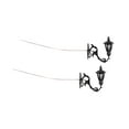 thumbnail image 1 of Milaget 2x Dollhouse LED Wall Sconces Ornament Building Sand Table Street Lights C, 1 of 9