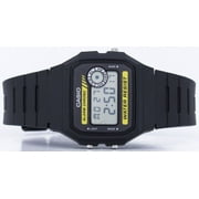 Men's Casio Classic Black Tone Case Digital Chronograph Watch F94WA-9