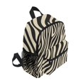 thumbnail image 2 of FORMRS School Backpack with Front Zippered Pocket 12" Elementary Student Travel Daypack, Black Lines, 2 of 6