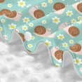 thumbnail image 5 of Car Seat Cover Baby, Snail And Flower Baby Car Seat Cover for Baby Boys Girls Newborn , Infant Car Seat Canopy Cover Nursing Breastfeeding Cover Warm Blanket, 5 of 7