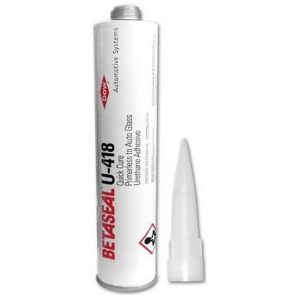 DuPont Betaseal U-418 Windshield Urethane Automotive Adhesives, 10.5 oz Tube