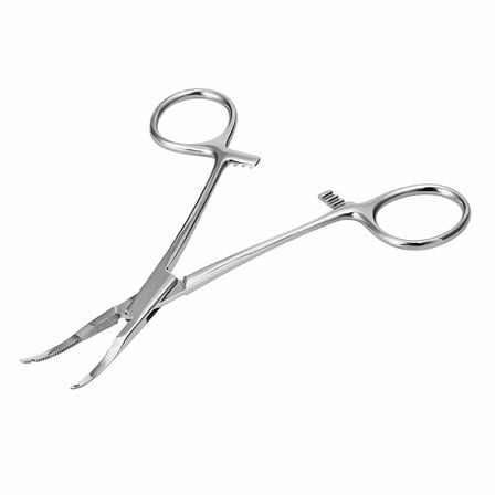 XIRQI Dermal Piercing Clamps Forceps Tools, Dermal Anchor Holder with Internal Dermal Piercing Jewelry Surface Anchor Microdermal Steel Body Piercing Hemostat Tool