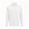 thumbnail image 3 of LONKITO Polo Shirts for Men Long Sleeve Pullover Collar Shirt Soft Comfort Casual Shirts, 3 of 6