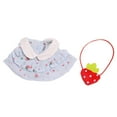 thumbnail image 3 of Lipstore 2 Pcs Robe de Mode et Sac pour Poupées Costume Fait Main pour Poupées de 15-20cm Bleu, 3 of 8