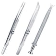 thumbnail image 1 of Pinzas de Garra de Joyería Sunnimix 3 Piezas Acero Inoxidable, 1 of 8
