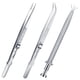 thumbnail image 1 of Herramientas de joyería de 3 piezas, pinzas de precisión, pinzas de acero inoxidable, pinzas de joyería para trabajos de soldadura, 1 of 9